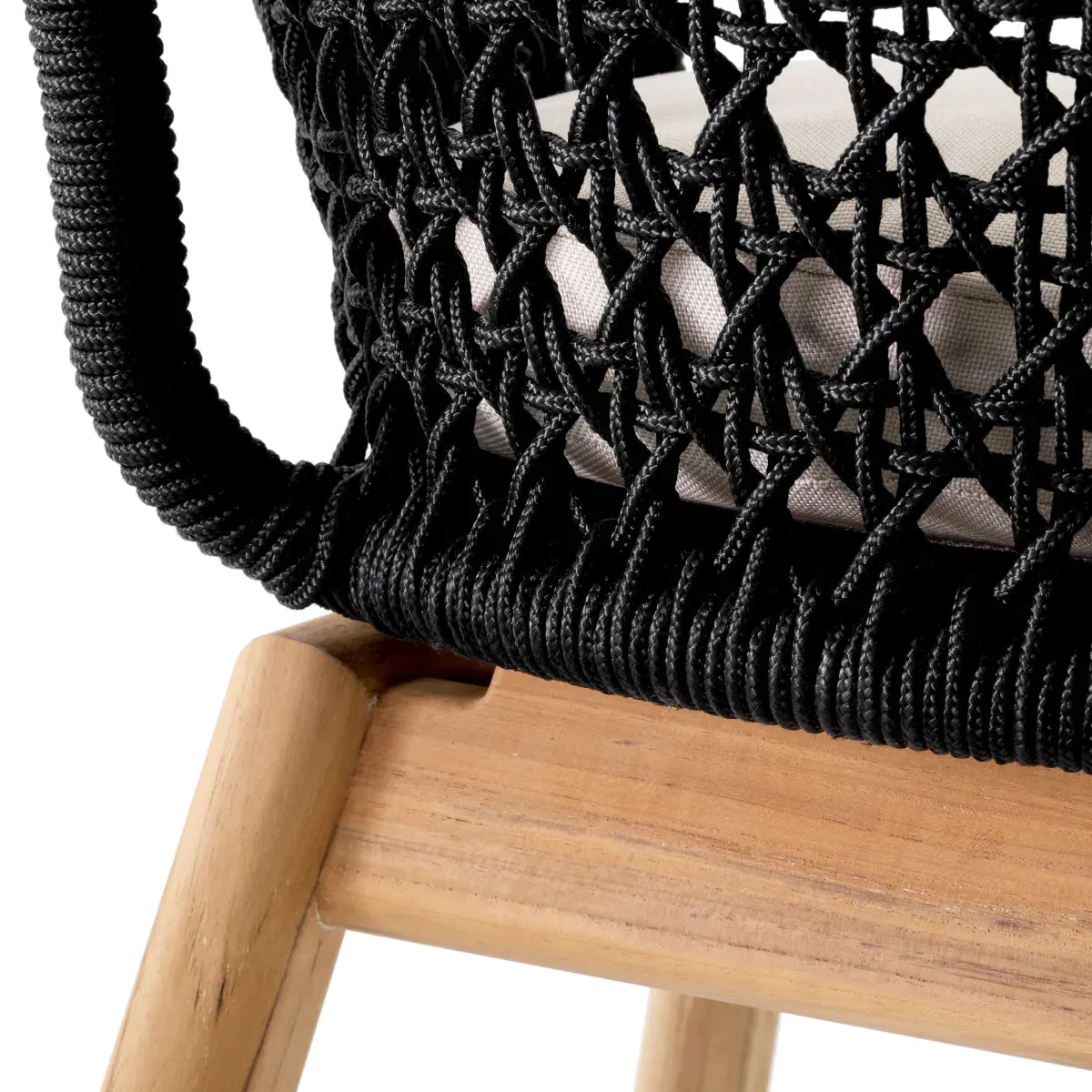 Outdoor Dining Chair Trinity - Flores Off-White