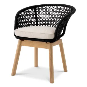 Outdoor Dining Chair Trinity - Flores Off-White