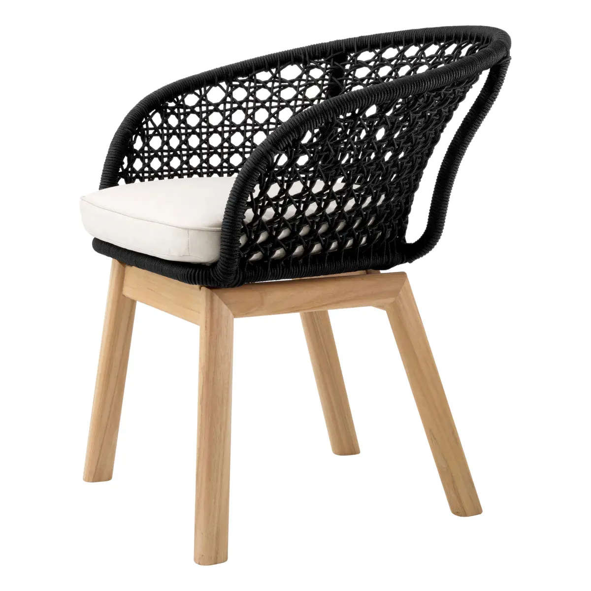 Outdoor Dining Chair Trinity - Flores Off-White