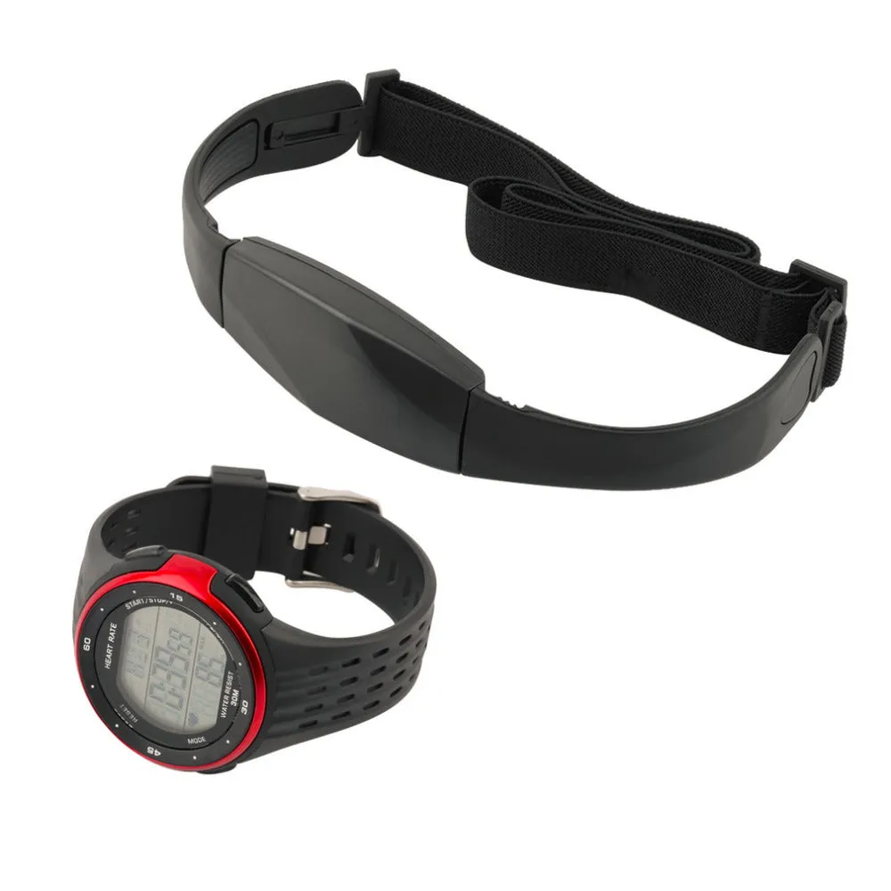 Outdoor Sports Watches Wireless Chest Strap Heart Rate Watch Heart Rate Monitor Watch   Chest Belt  Digital Watches