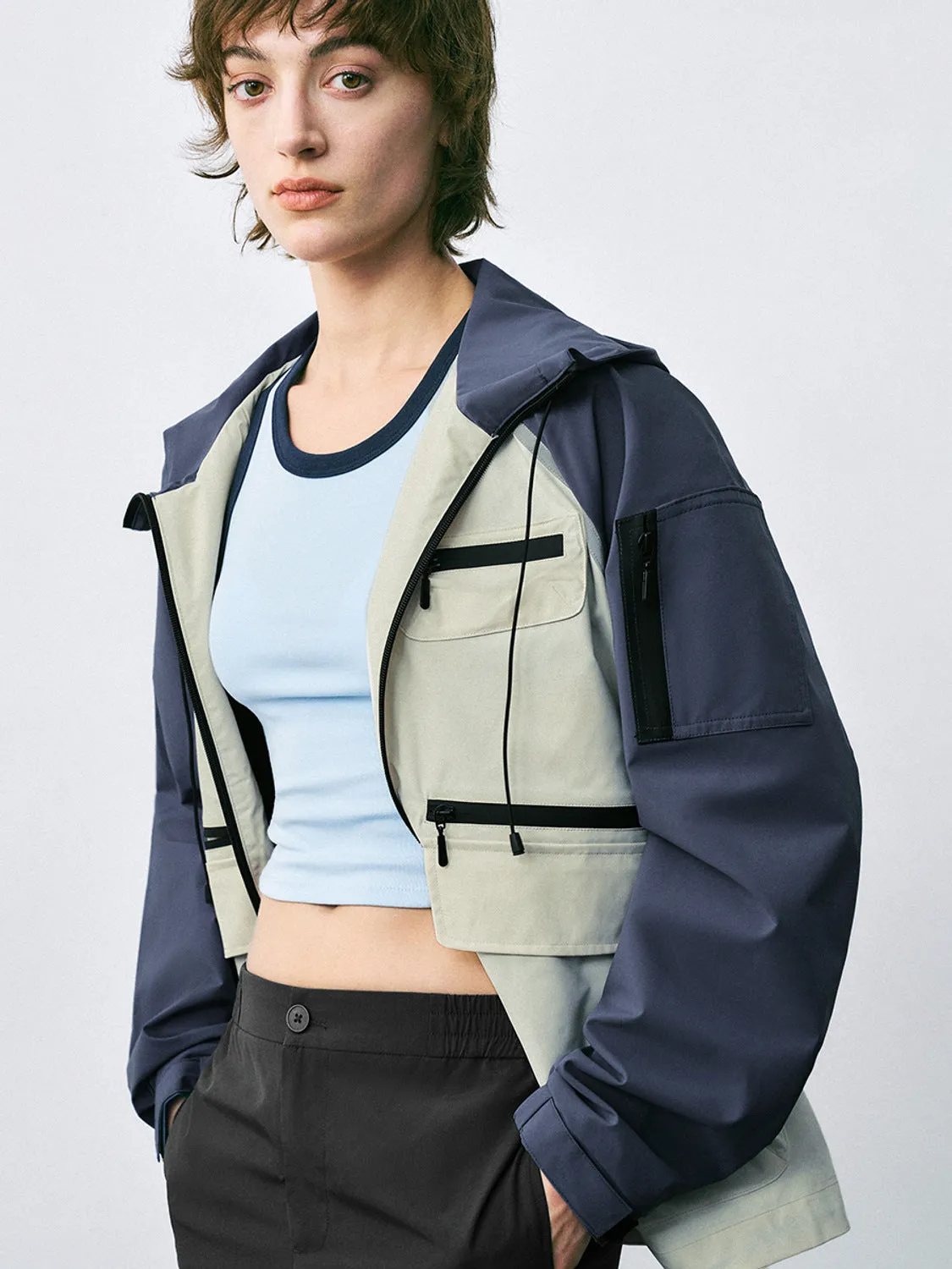 Outdoor Utility Hoodie Jacket