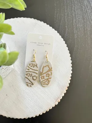 Oval Pearl and Gold