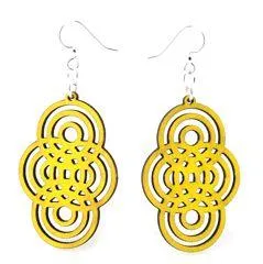 Overlapping Circle Earrings # 1050