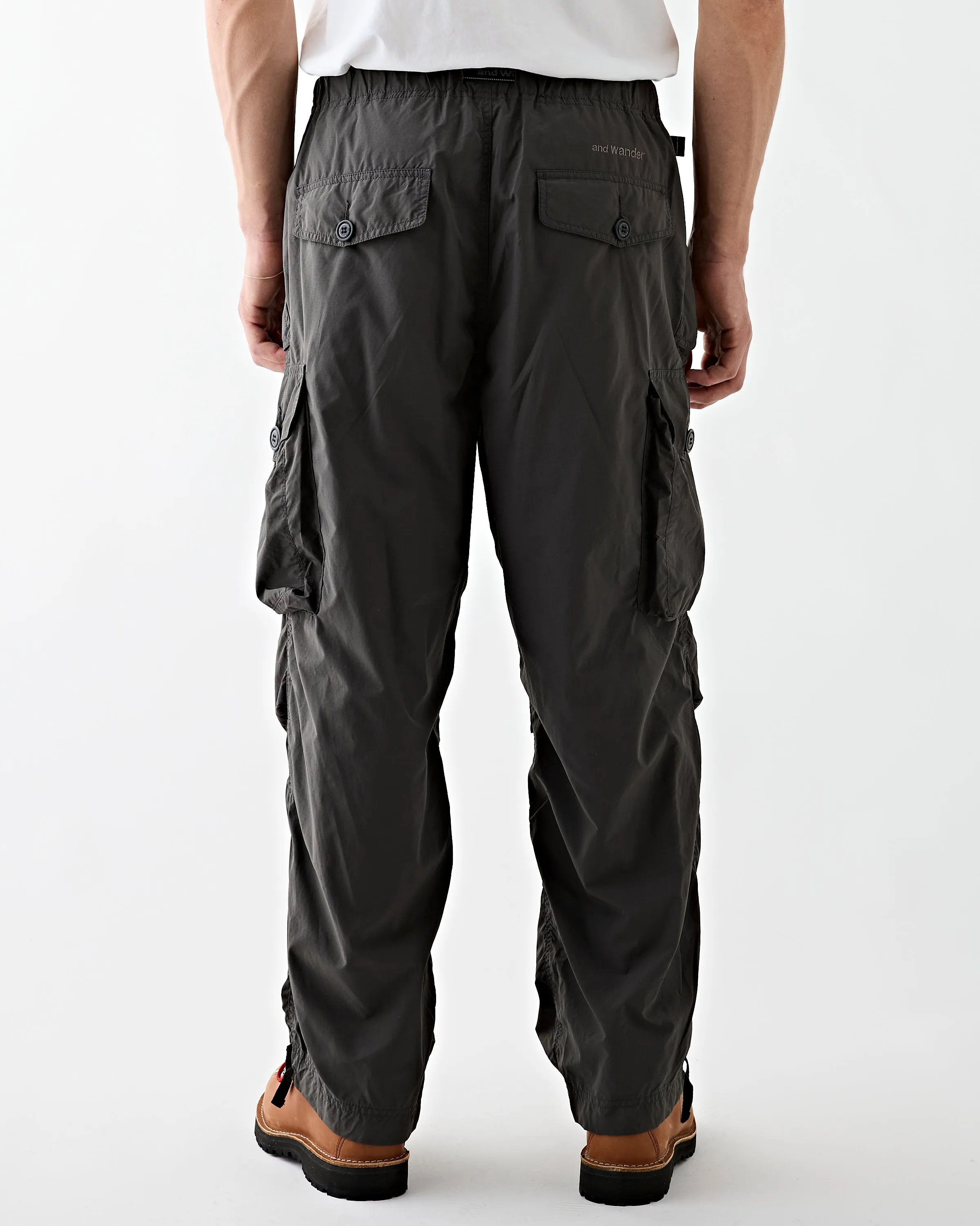 Oversized Cargo Pants Charcoal