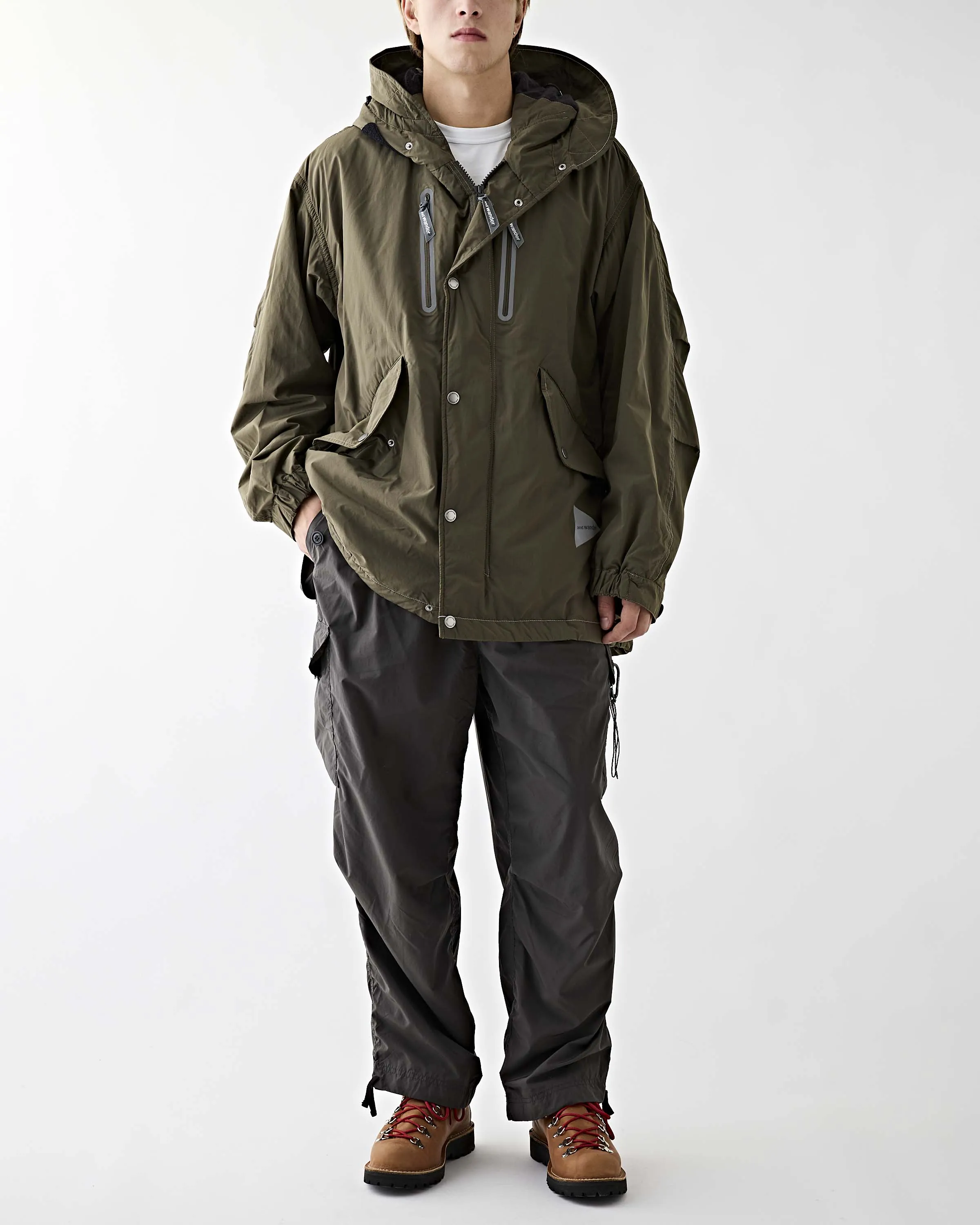 Oversized Cargo Pants Charcoal