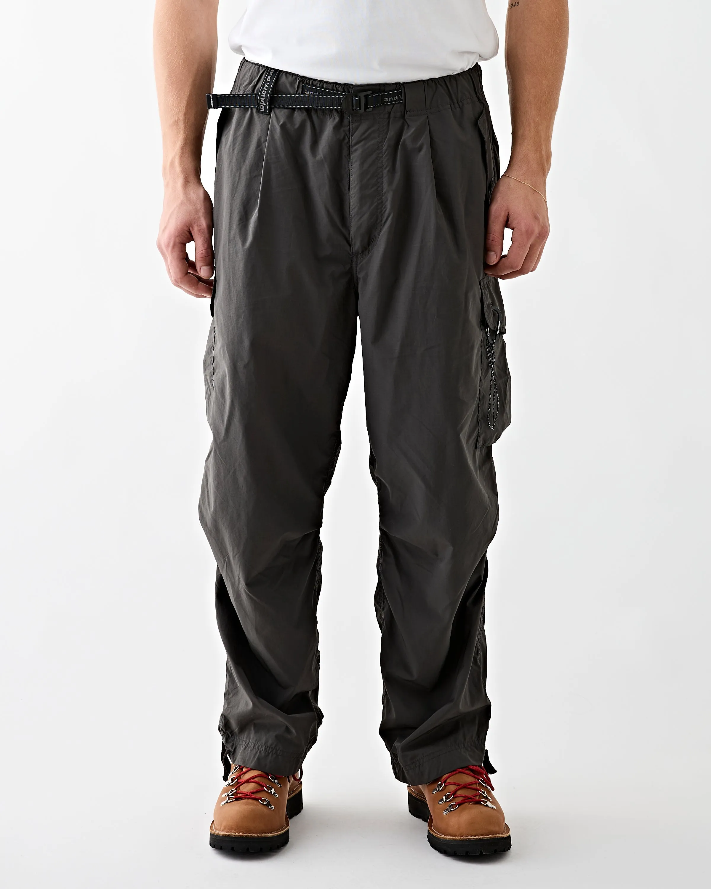 Oversized Cargo Pants Charcoal