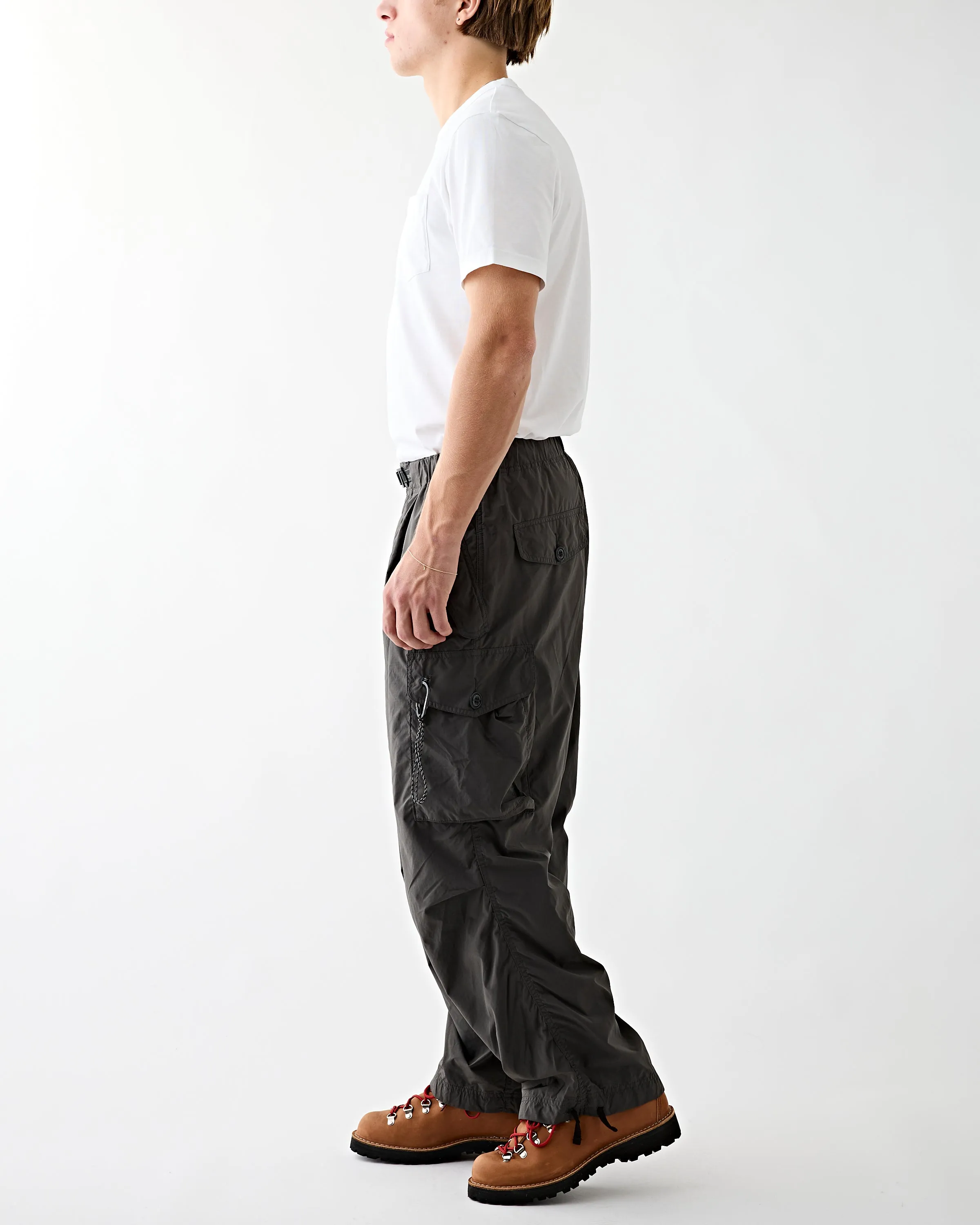 Oversized Cargo Pants Charcoal