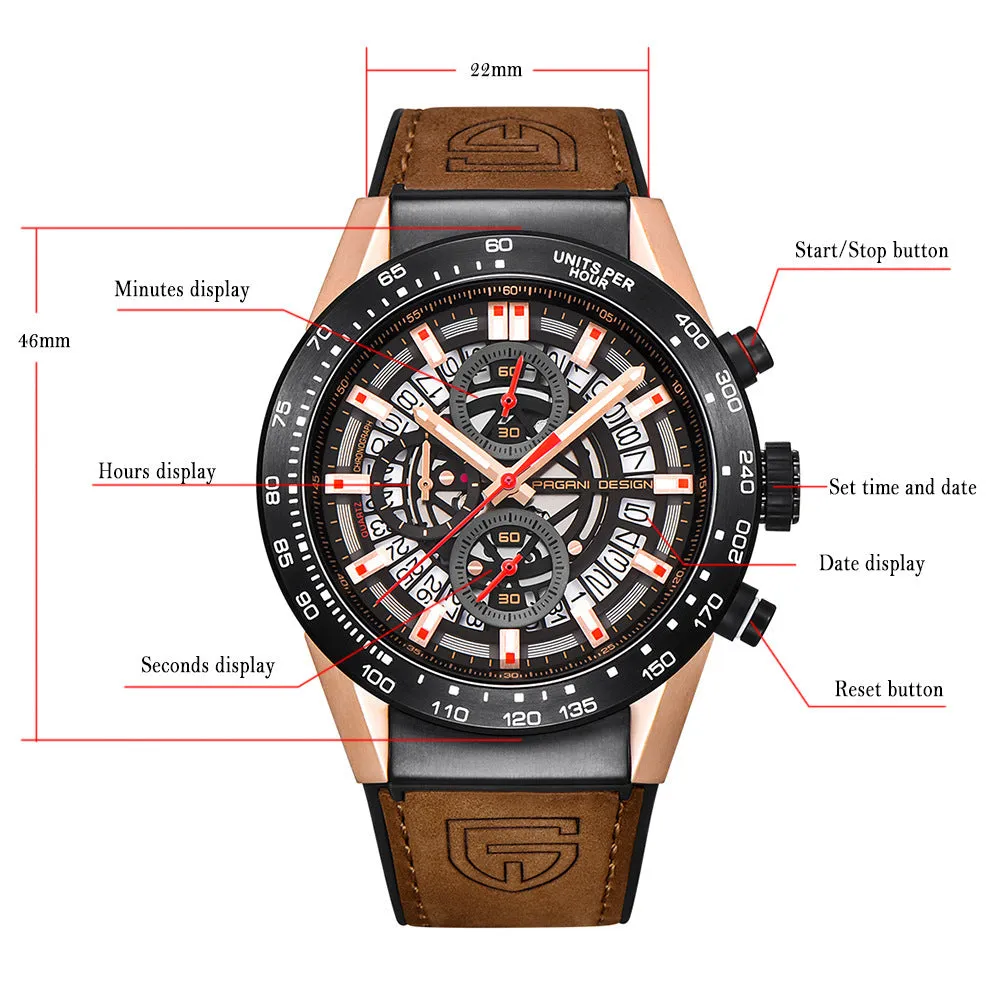 Pagani Design Explorer Watch