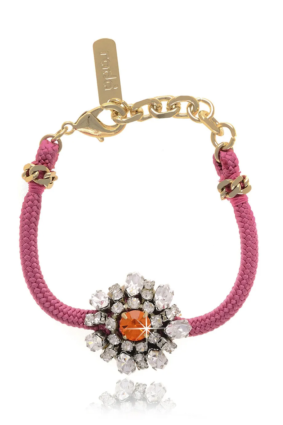 PATRICIA Crystal Fuchsia Bracelet