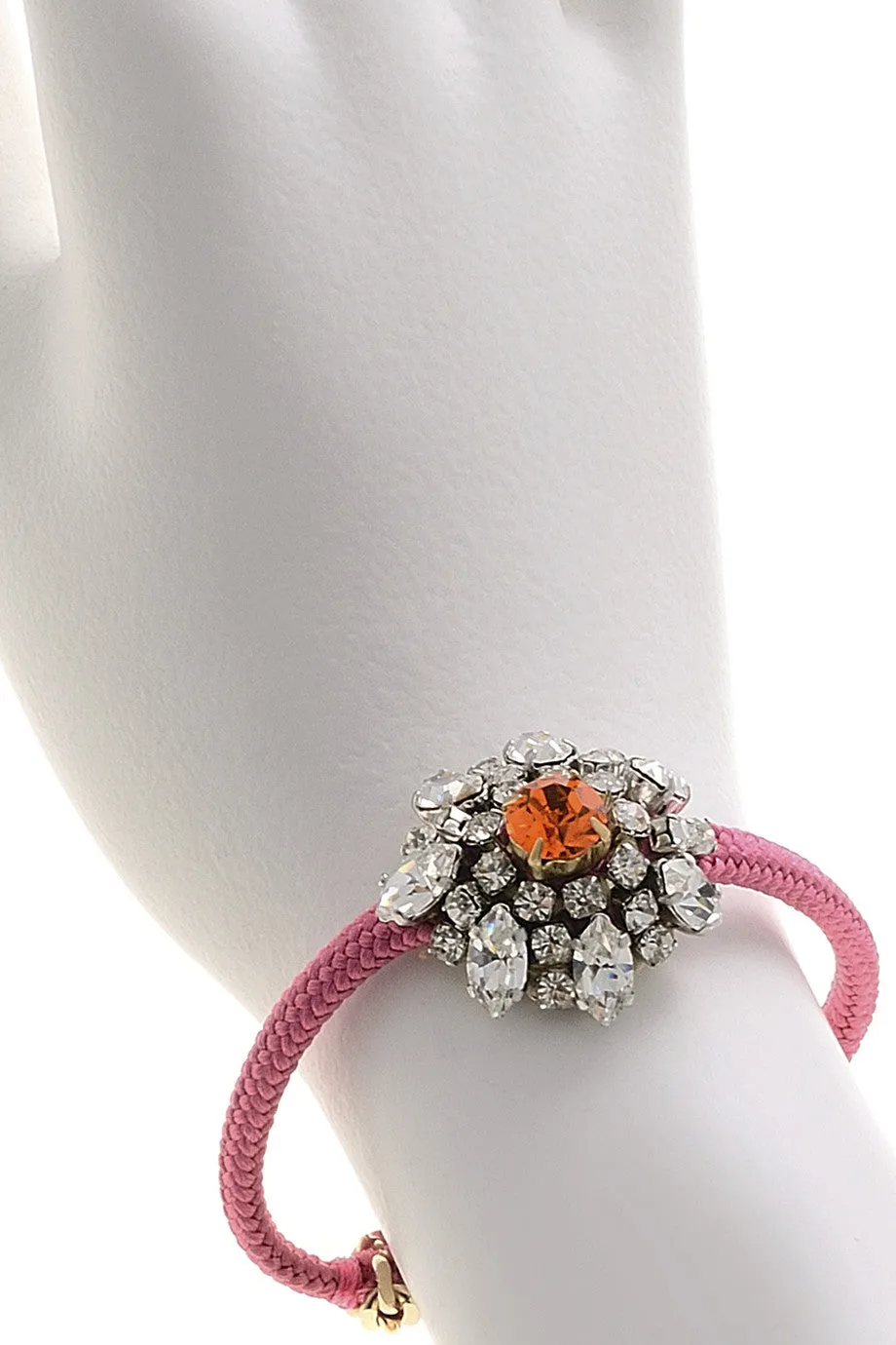 PATRICIA Crystal Fuchsia Bracelet