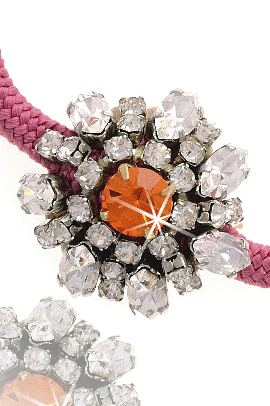 PATRICIA Crystal Fuchsia Bracelet