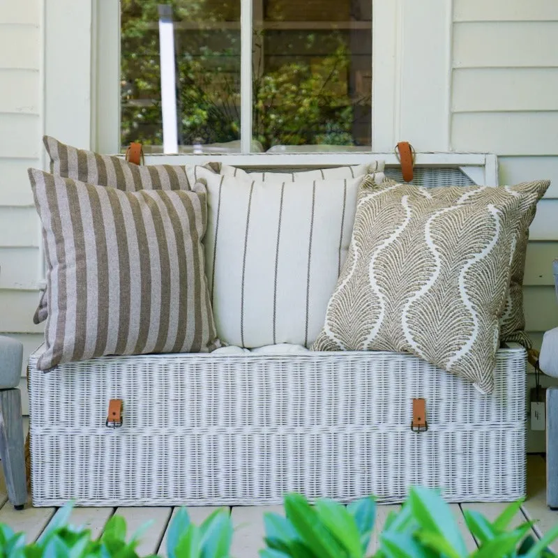 Pencil Rope Outdoor Pillow 22" x 22"