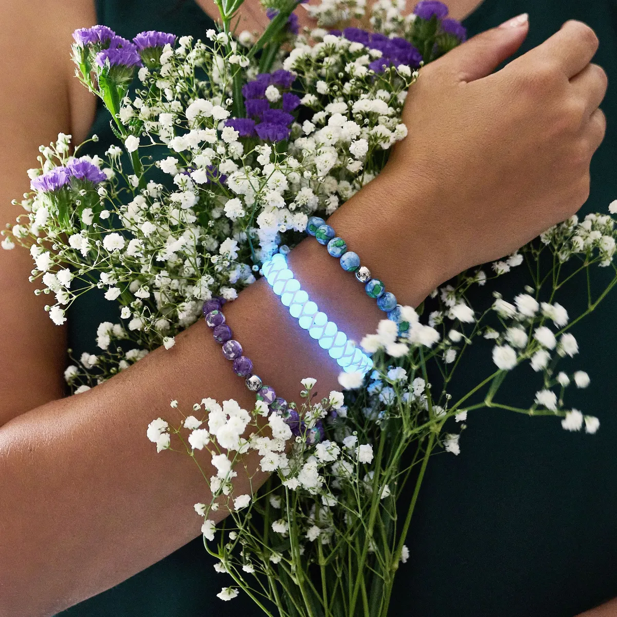 Picasso Porcelain Bracelet | Blue