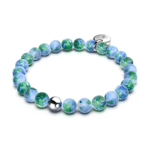 Picasso Porcelain Bracelet | Blue