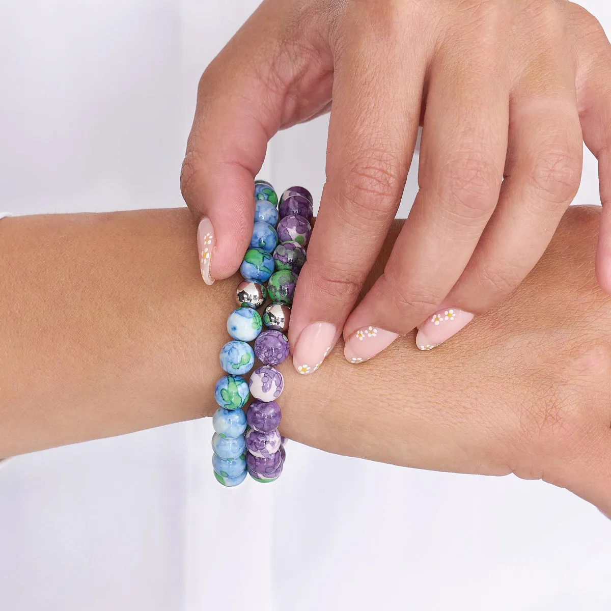 Picasso Porcelain Bracelet | Blue