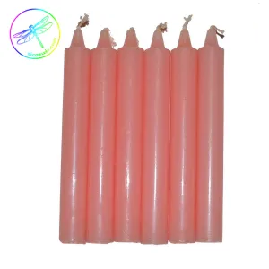 Pink Taper Candle