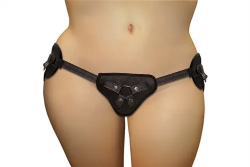Plus Size Beginners Black Strap-On
