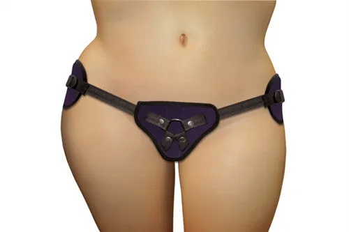 Plus Size Beginners Purple Strap-On