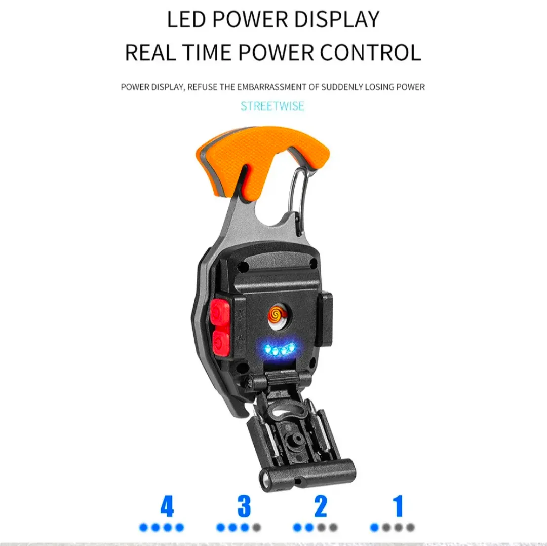 PrepPro 7-in-1 Survival Clip Light Tool