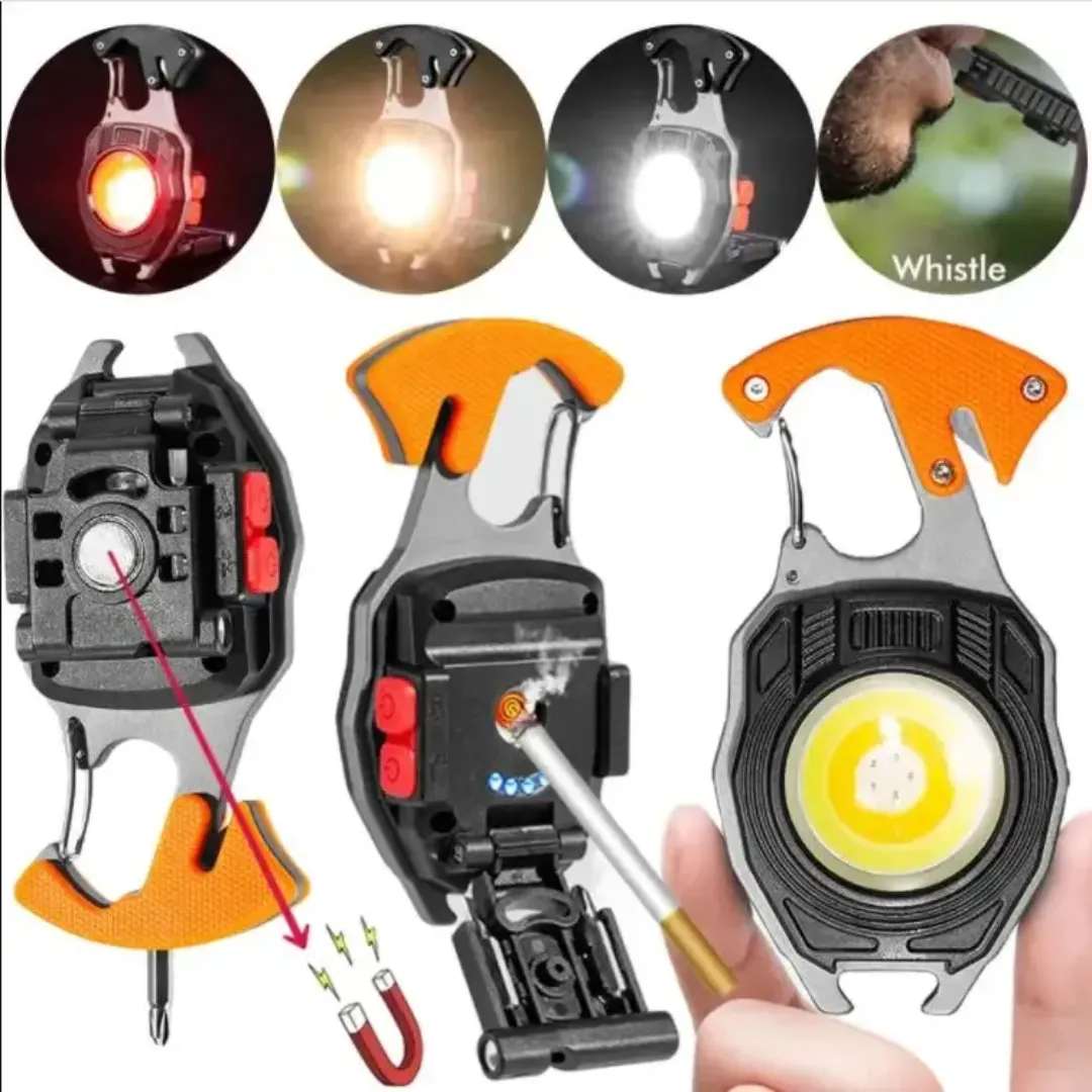PrepPro 7-in-1 Survival Clip Light Tool
