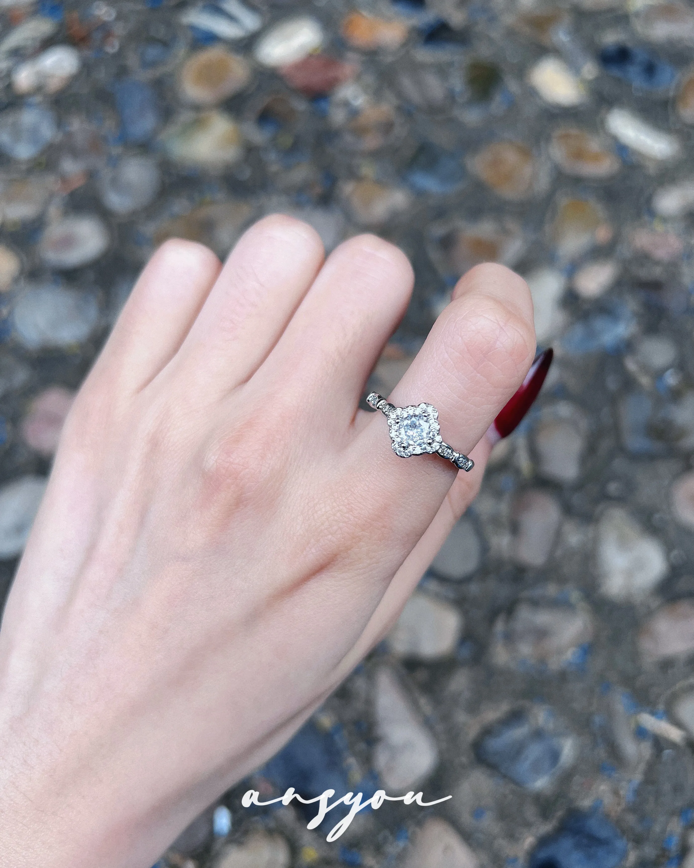 Princess Bouquet Diamond Ring