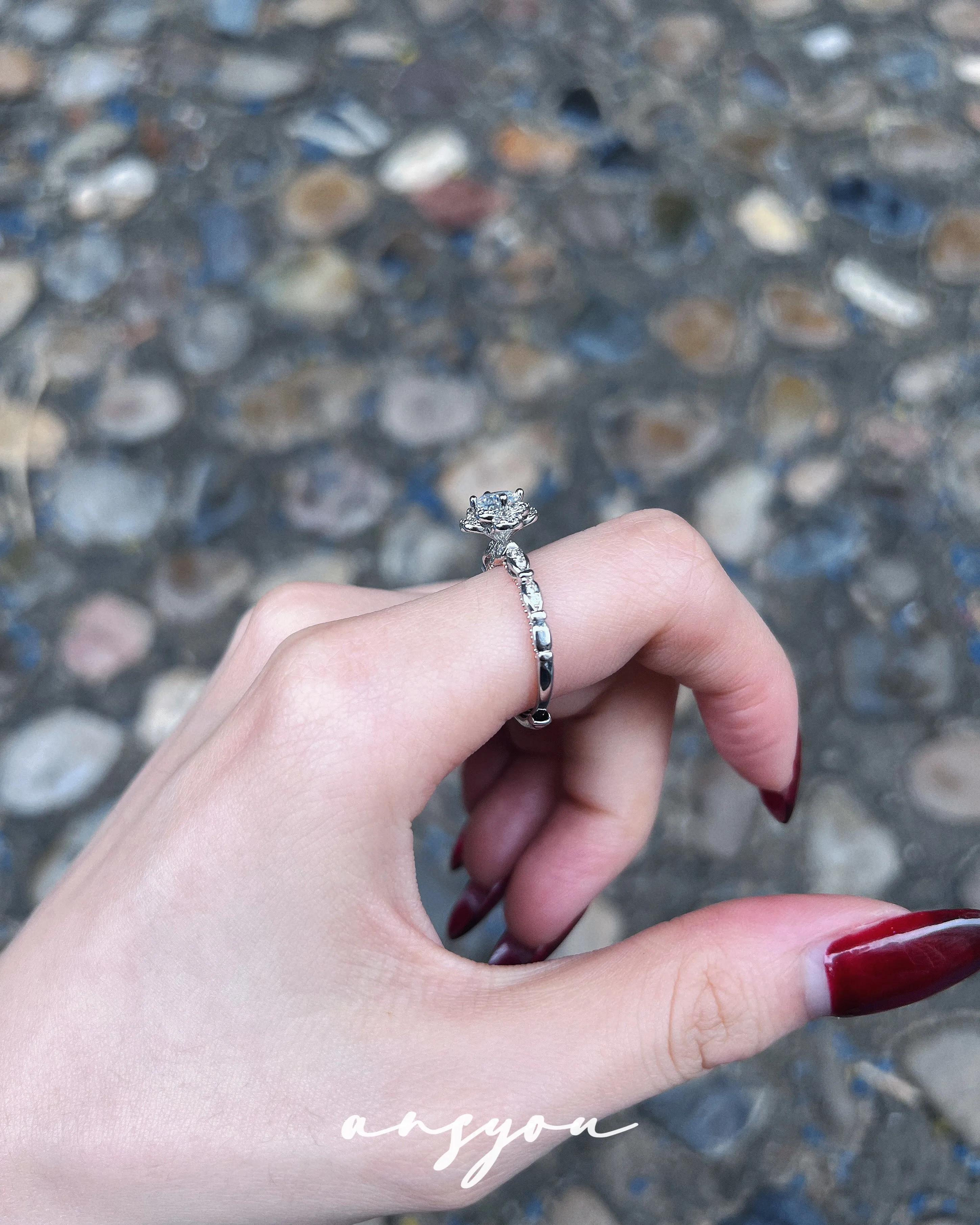 Princess Bouquet Diamond Ring
