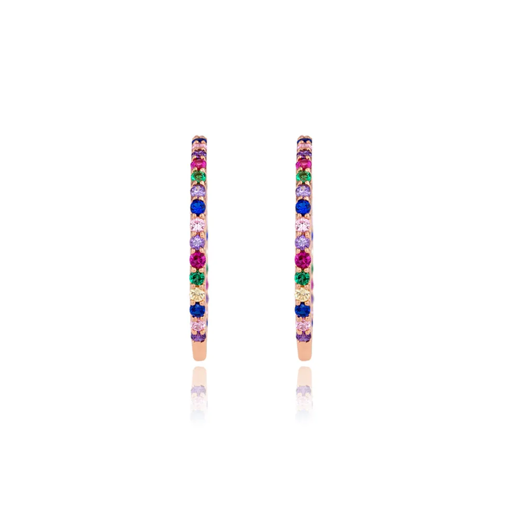 Rainbow Loop Earrings