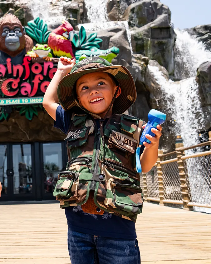 Rainforest Cafe | Ranger | Youth Hat | Camo