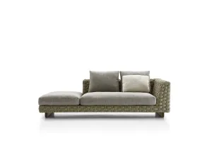 Ray Outdoor Natural Sofa