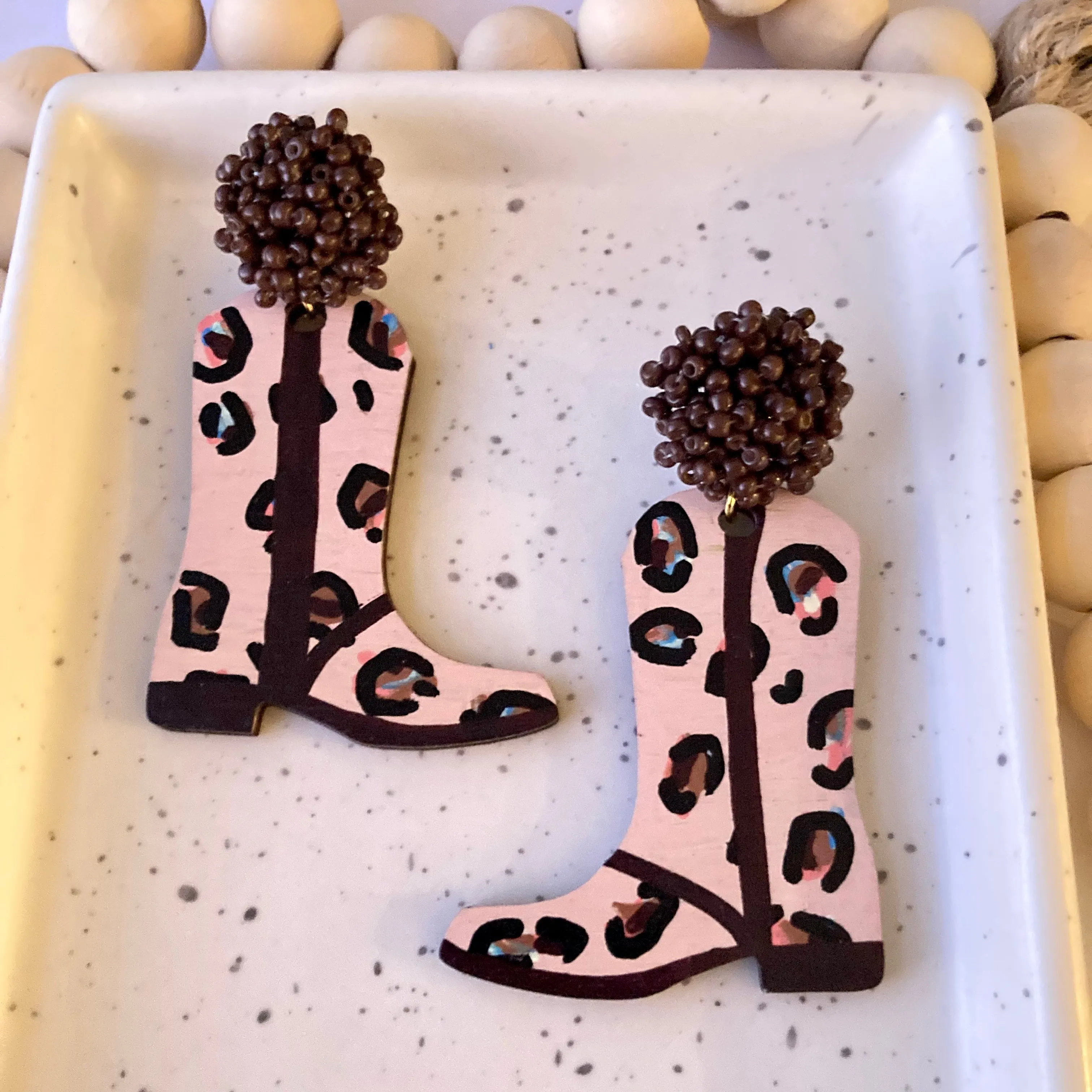 REBA BOOT | Chocolate Leopard