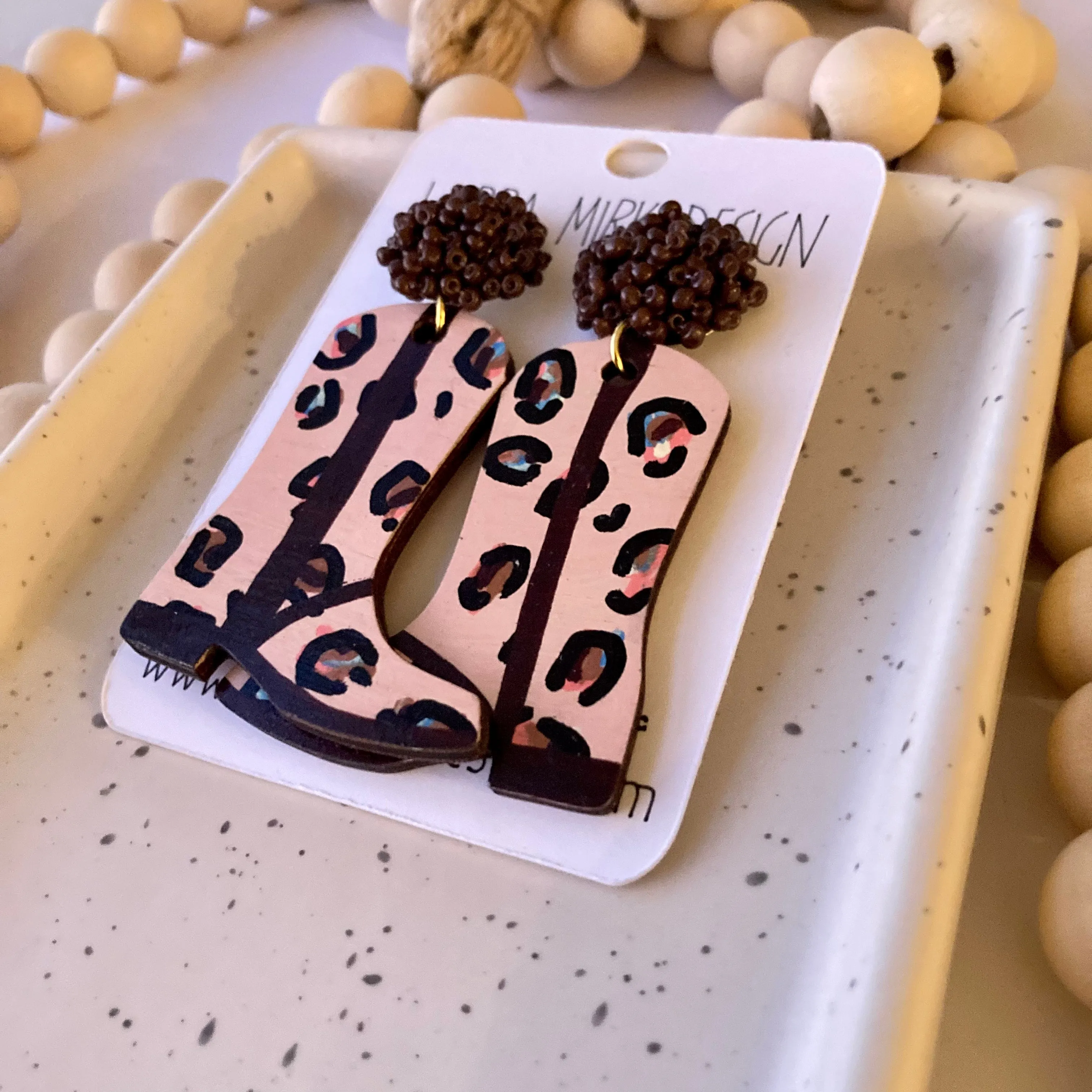 REBA BOOT | Chocolate Leopard