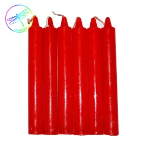 Red Taper Candle