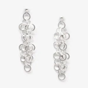 REDPATH EARRINGS - MEDIUM - SILVER