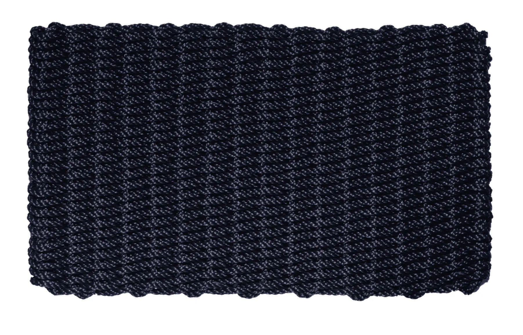 Rope Doormat - Dark Navy Solid