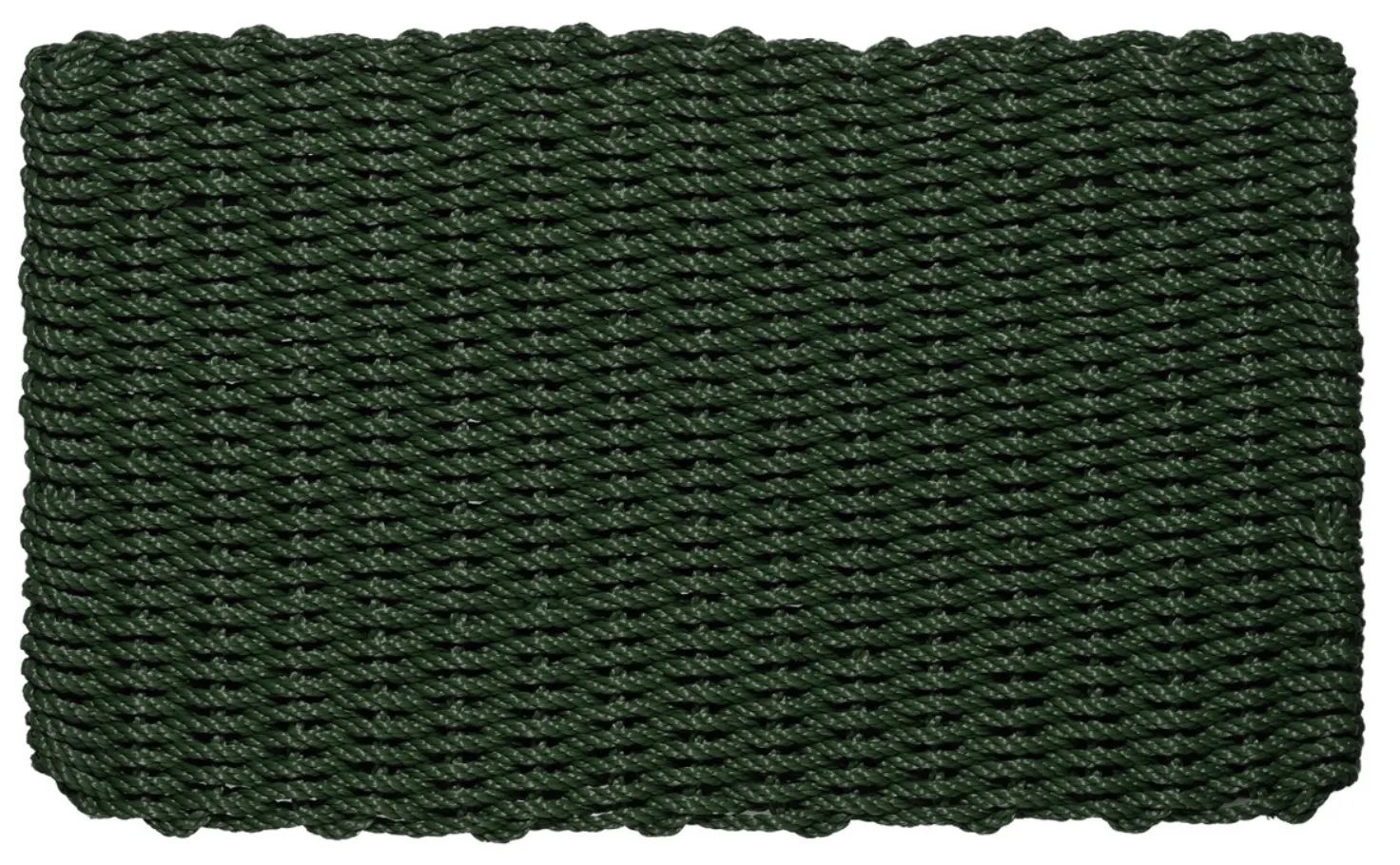 Rope Doormat - Evergreen Solid