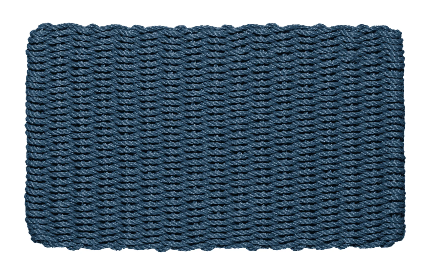 Rope Doormat - Federal Blue Solid