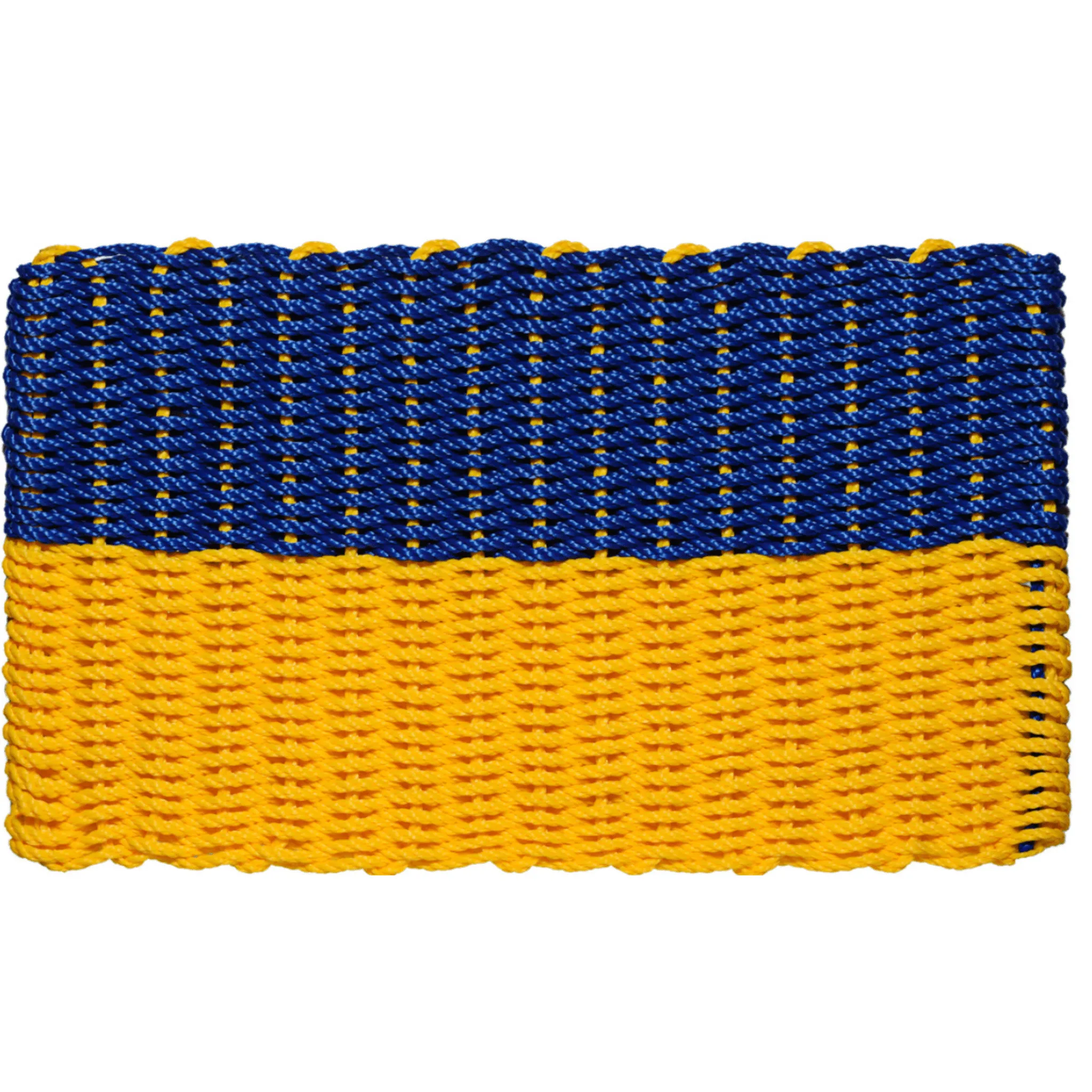 Rope Doormat - Kilo Signal Flag