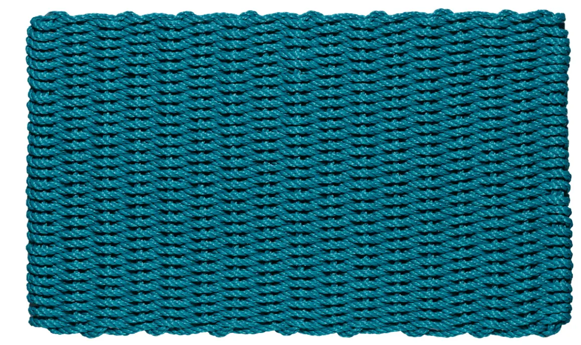 Rope Doormat - Teal Solid