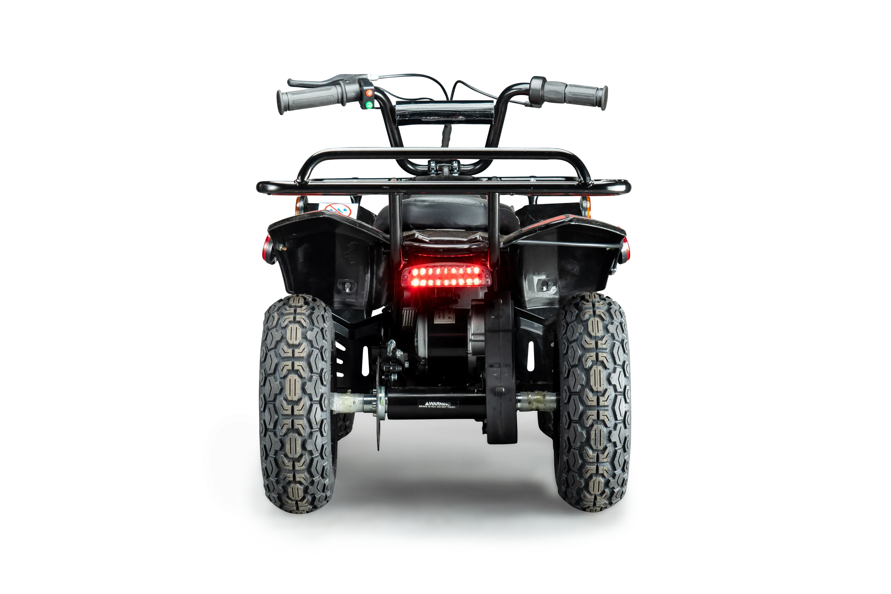 Rosso eQuad R Ride-on Utility Outdoor 4 Wheeler With Racks For Kids - Surge Blue - ASTM F963 Certified