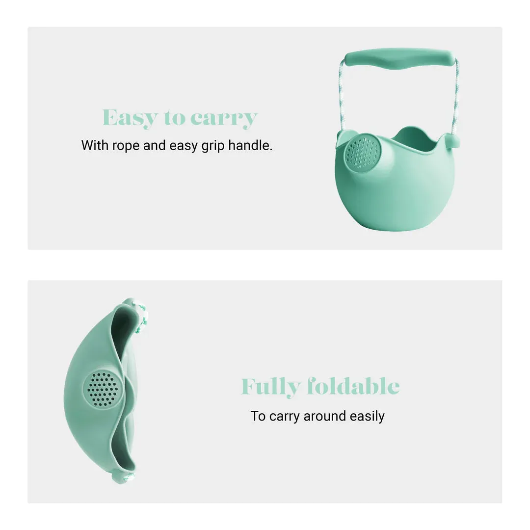 Scrunch Silicone Watering Can Mint - Roll it, Fold it, Scrunch it!
