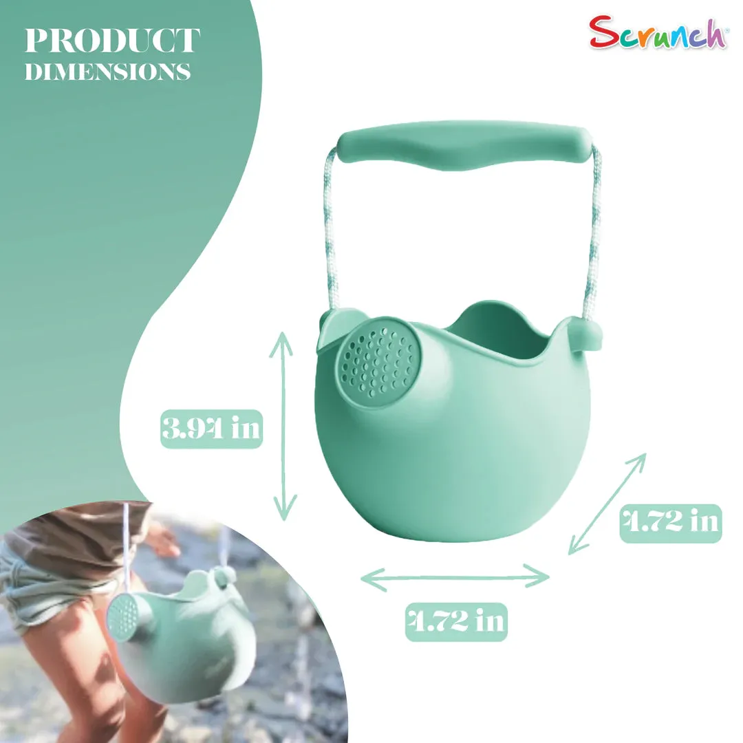 Scrunch Silicone Watering Can Mint - Roll it, Fold it, Scrunch it!