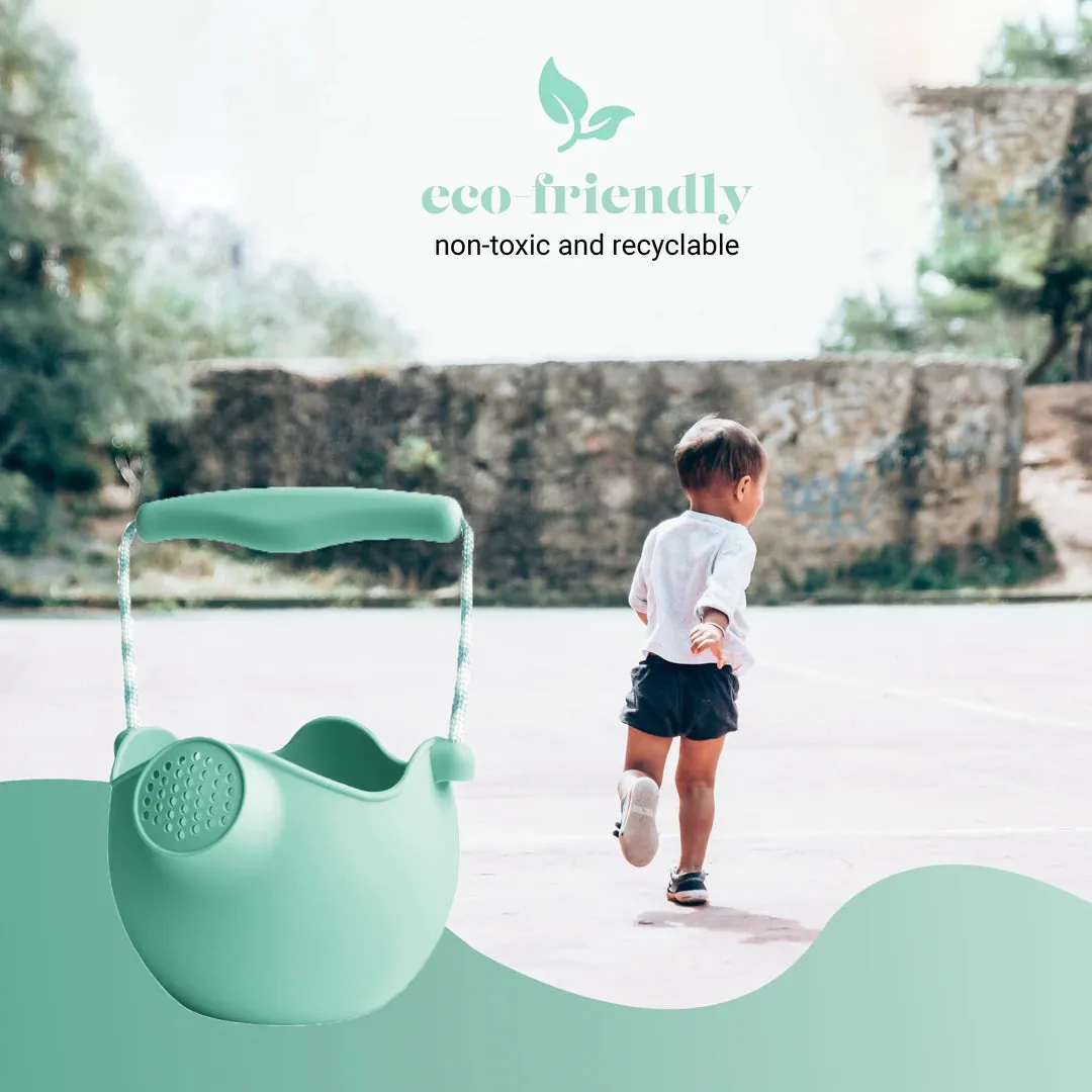 Scrunch Silicone Watering Can Mint - Roll it, Fold it, Scrunch it!