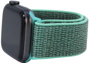 Seafoam Green Nylon Loop Band for Apple Watch