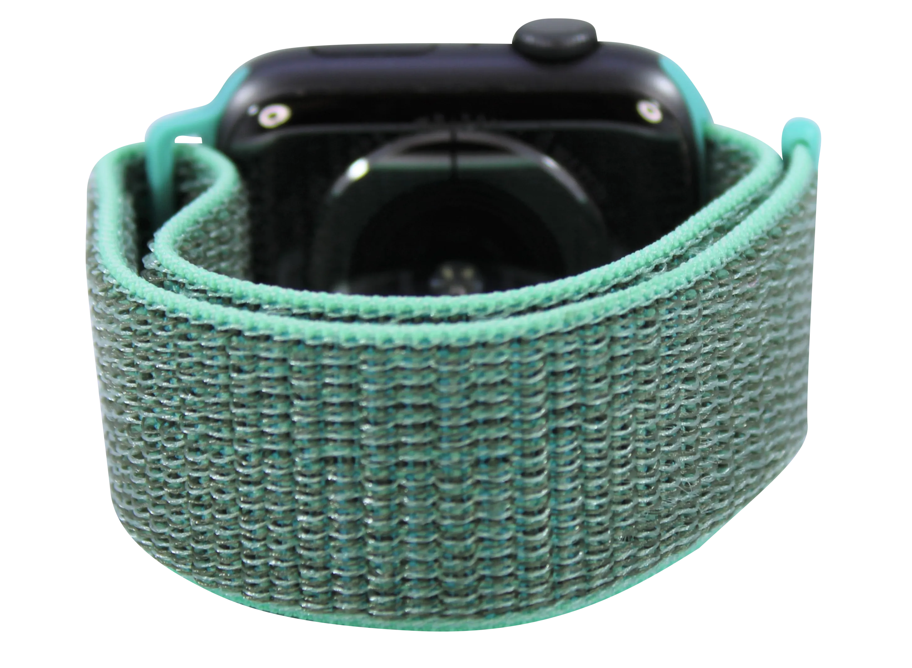 Seafoam Green Nylon Loop Band for Apple Watch