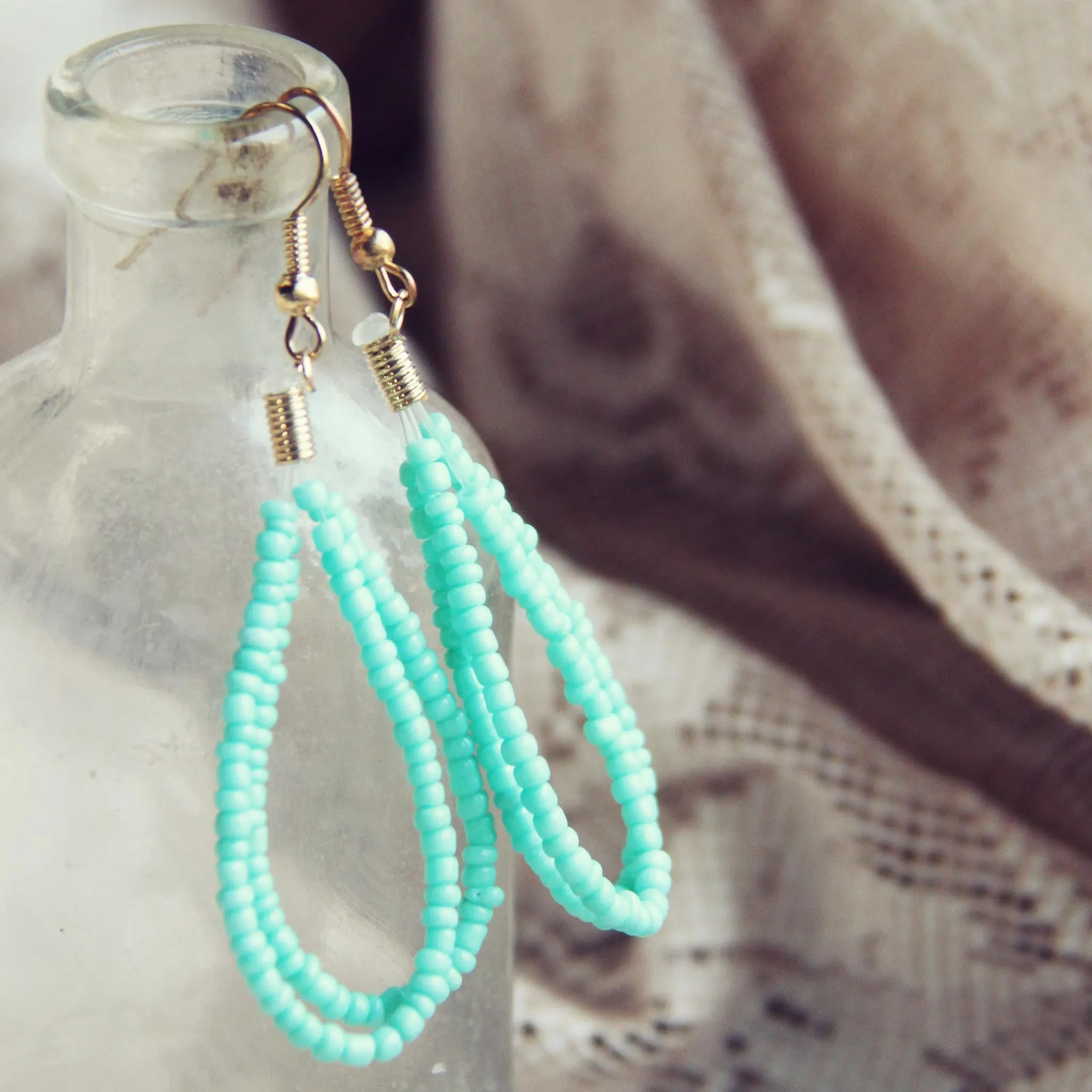 Shadow Loop Earrings