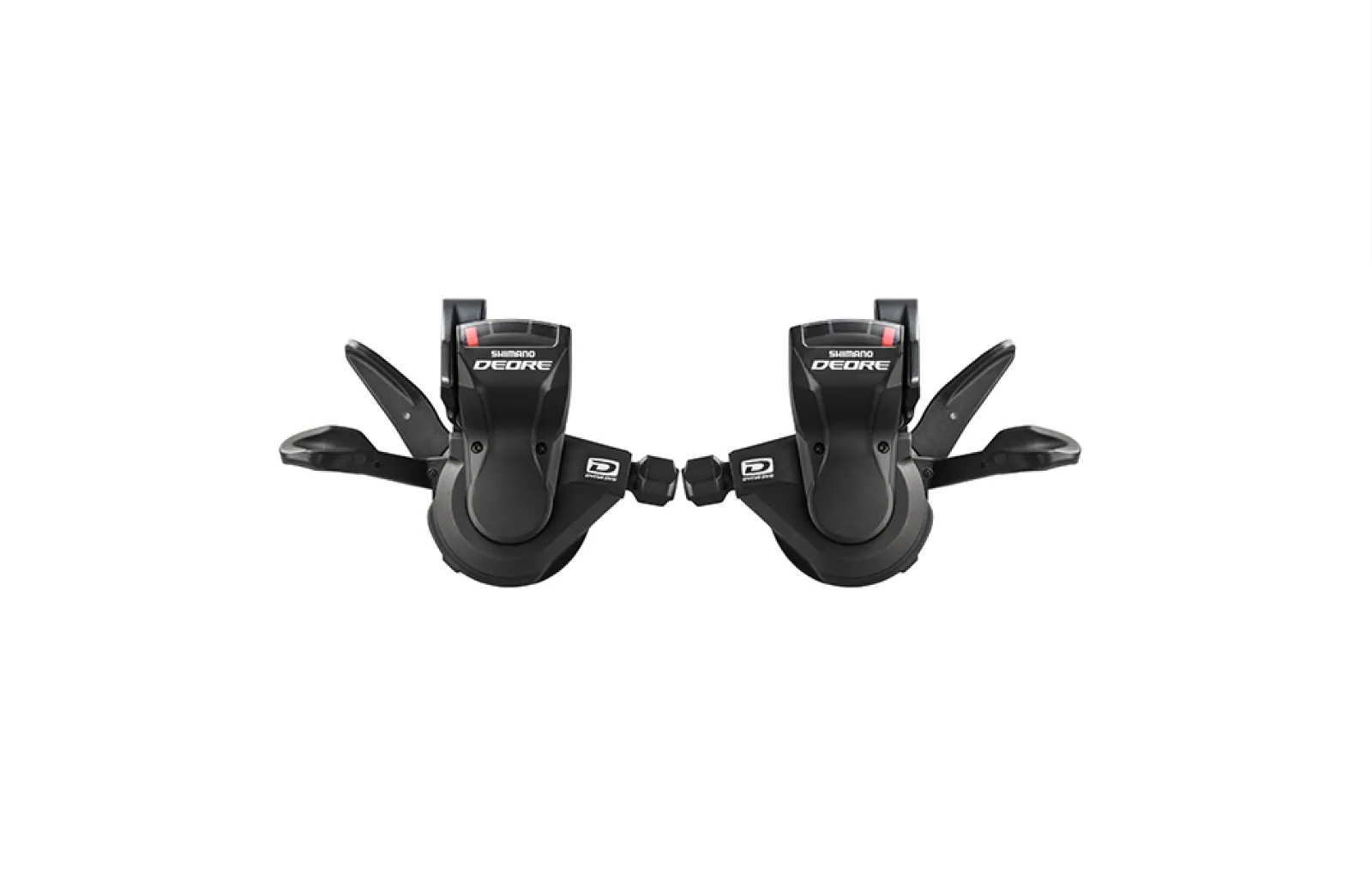 Shimano Deore M591 10 x 3 Speed Shifter Set - Including Gear Cables
