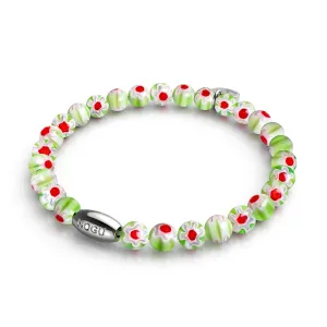 Sicilian Sage | .925 Sterling Silver | Millefiori Bracelet