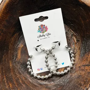 Silver On to Better Things Earrings