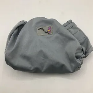 Size NB: Rumparooz Grey Adjustable Velcro Diaper Cover