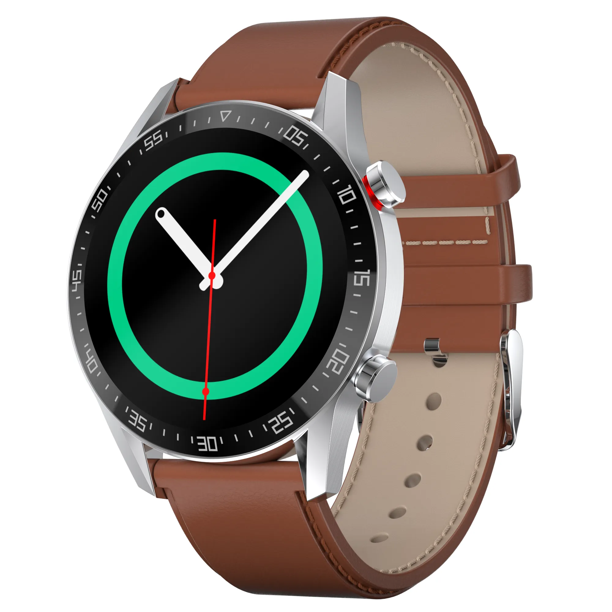 SK7 Full Round Touch Fitness Tracker ECG Blood Pressure Blood Oxygen Android IOS Fitness Smart Watch